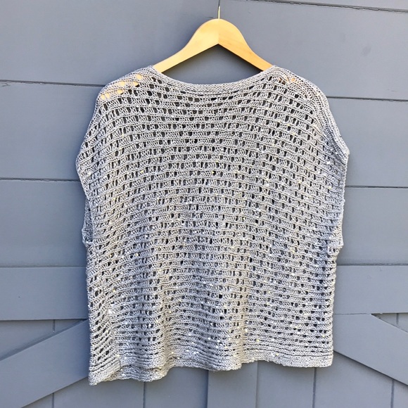 Eileen Fisher Sequin Sweater - Picture 2 of 6